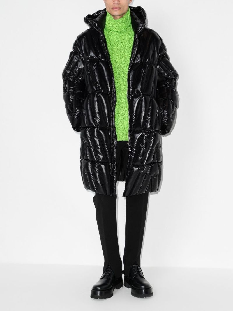 Hooded Quilted Coat