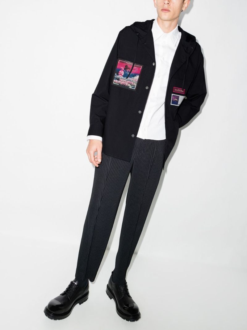 Valentino Neon Universe Hooded Overshirt