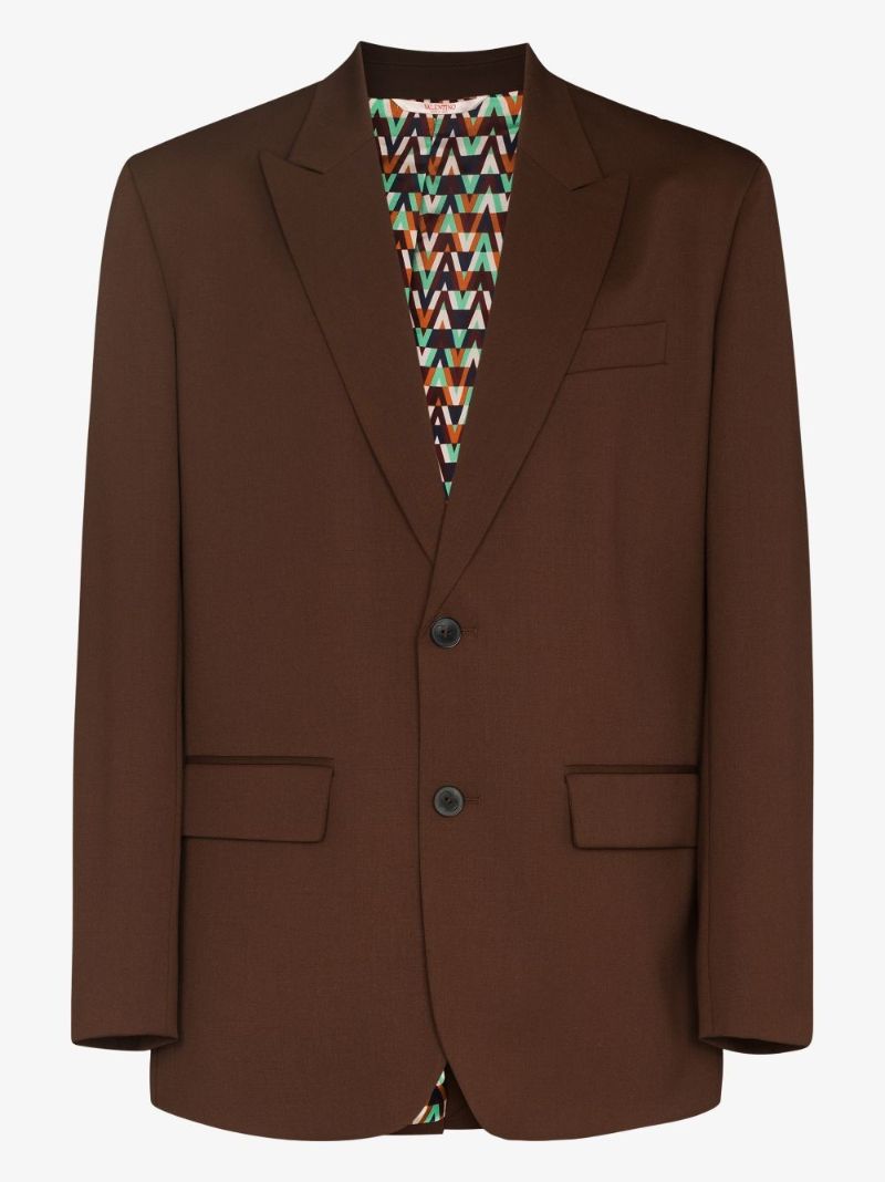 Single-breasted Wool Blazer