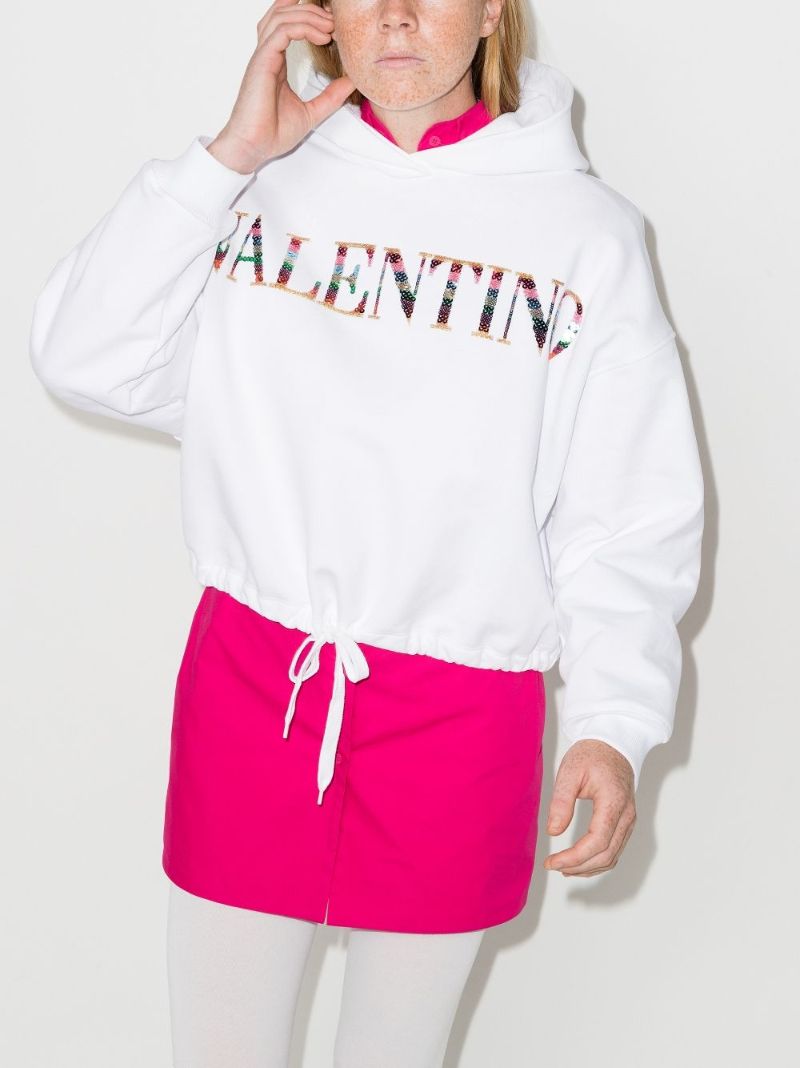 Logo Cotton Hoodie