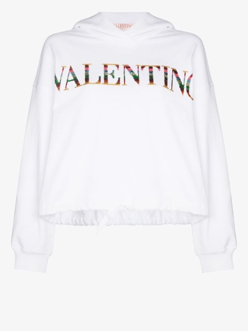 Logo Cotton Hoodie
