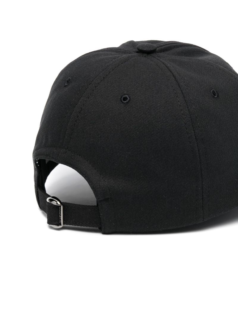 Black Vlogo Signature Cotton Baseball Cap