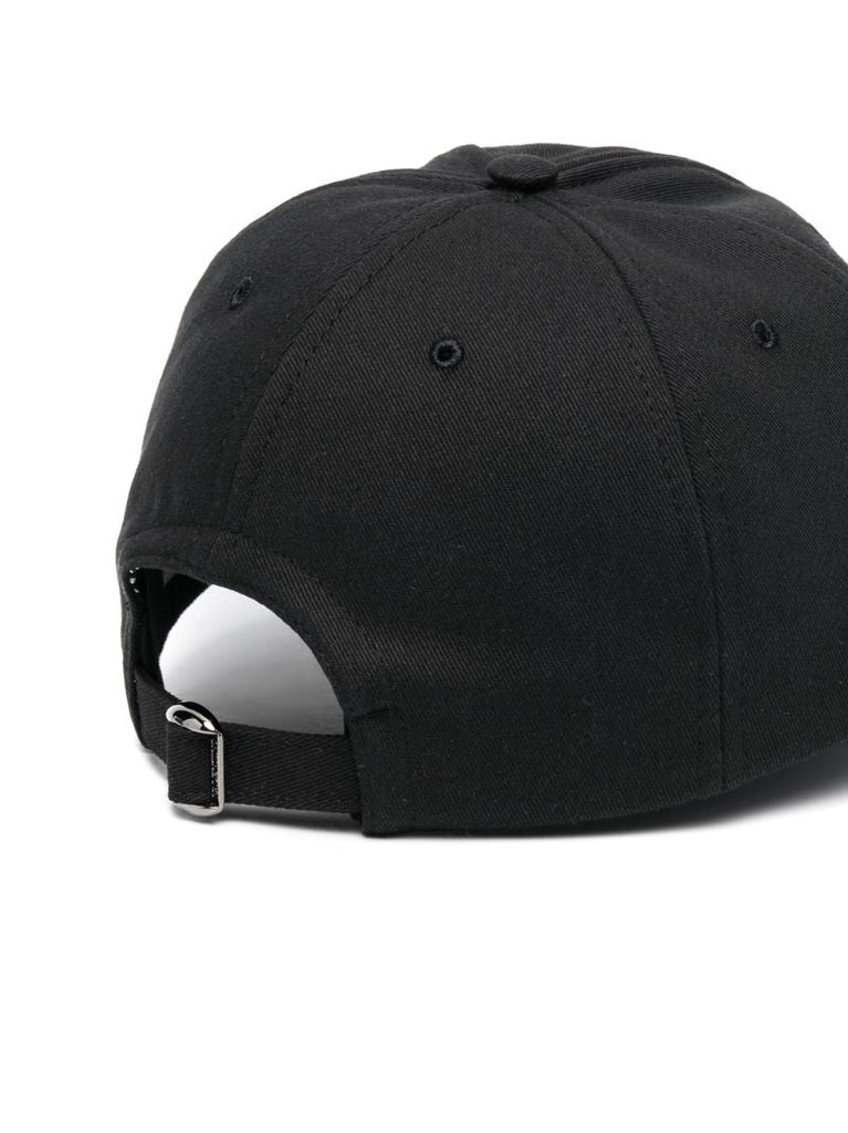 Black Vlogo Signature Cotton Baseball Cap