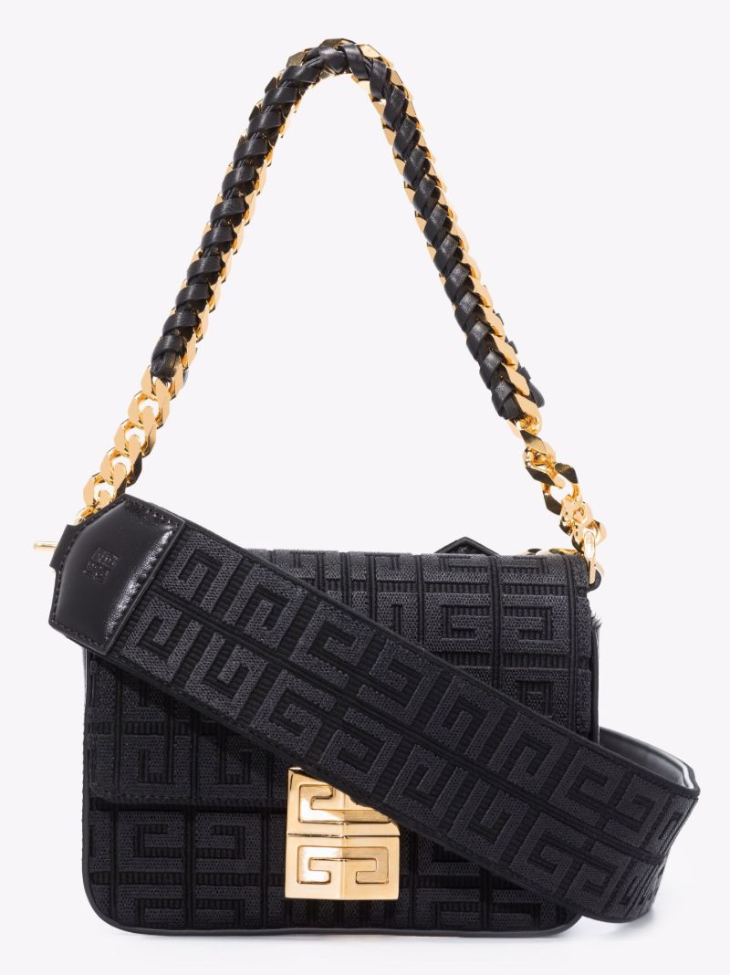 Black 4g Small Jacquard Cross Body Bag