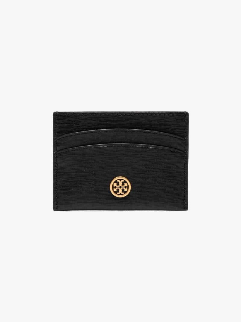 Black Robinson Leather Card Holder