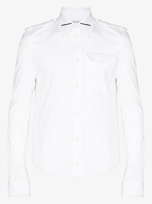 Embellished Cotton Poplin Shirt