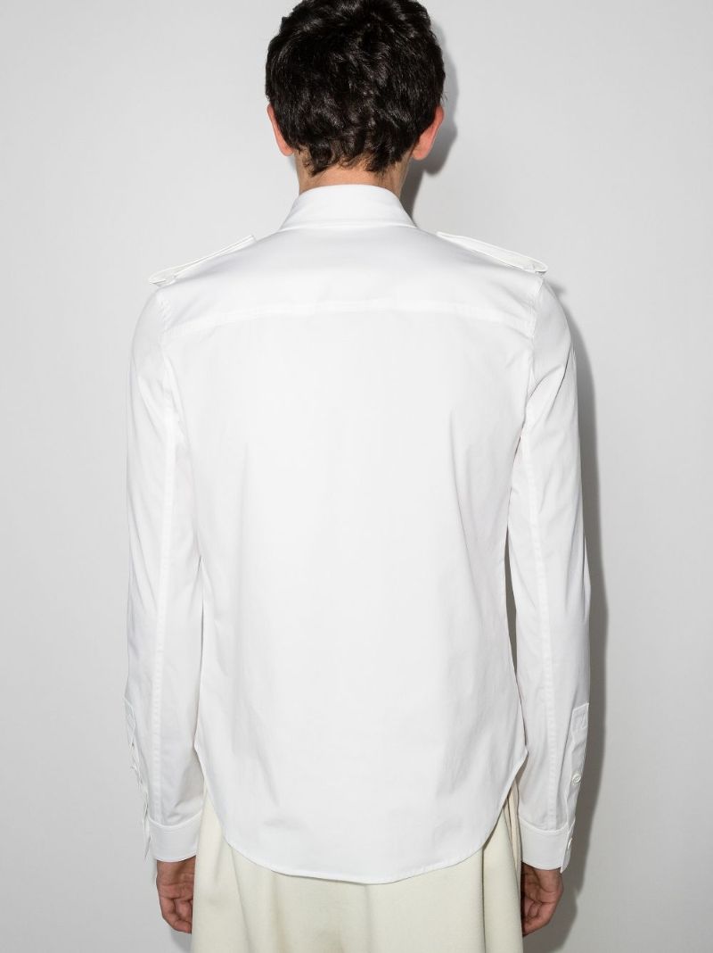 Embellished Cotton Poplin Shirt