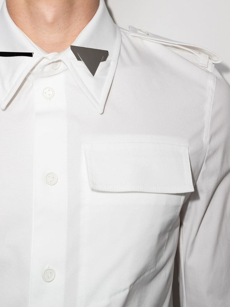 Embellished Cotton Poplin Shirt