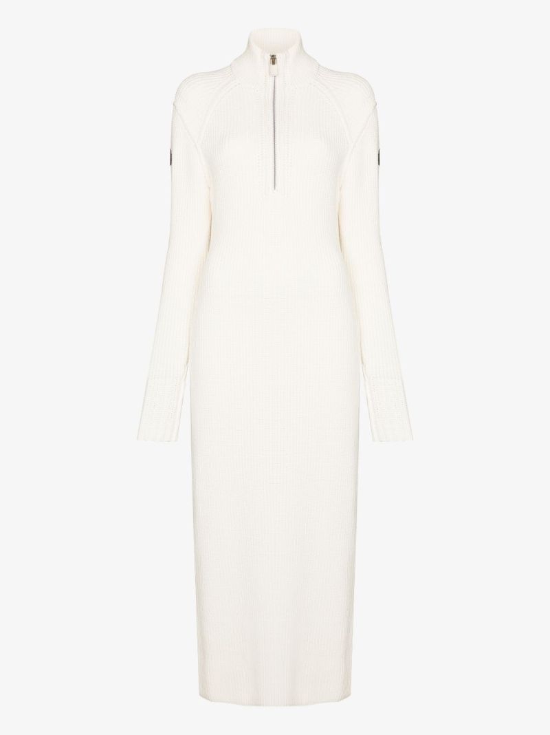 6 Moncler 1017 Alyx 9sm Ribbed Maxi Dress