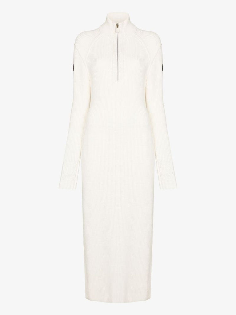 6 Moncler 1017 Alyx 9sm Ribbed Maxi Dress