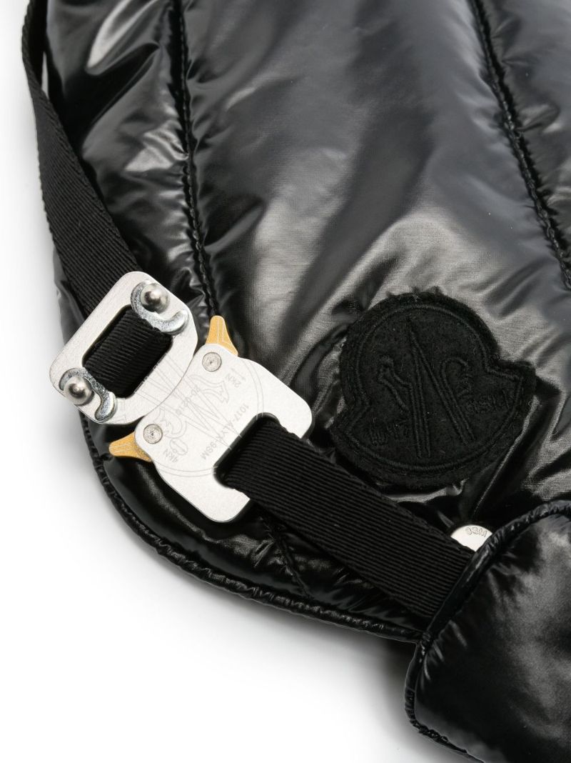 Black 6 Moncler 1017 Alyx 9sm Padded Dog Coat