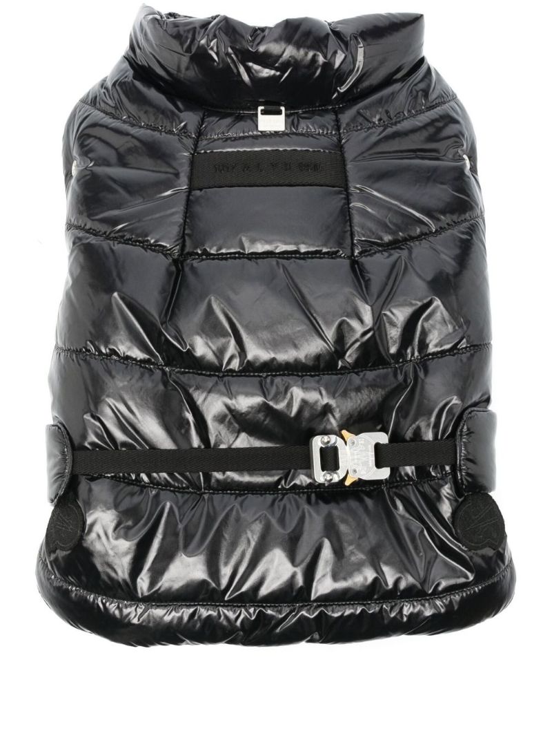 Black 6 Moncler 1017 Alyx 9sm Padded Dog Coat
