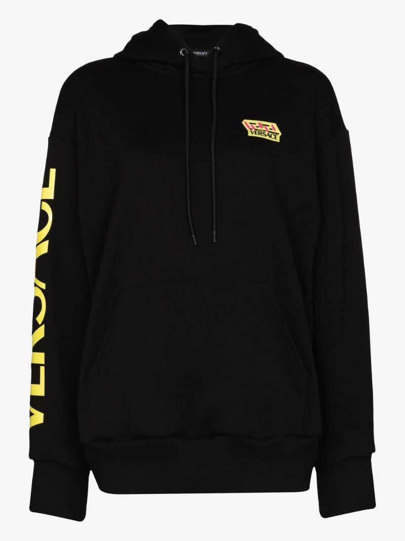 Logo Print Cotton Hoodie