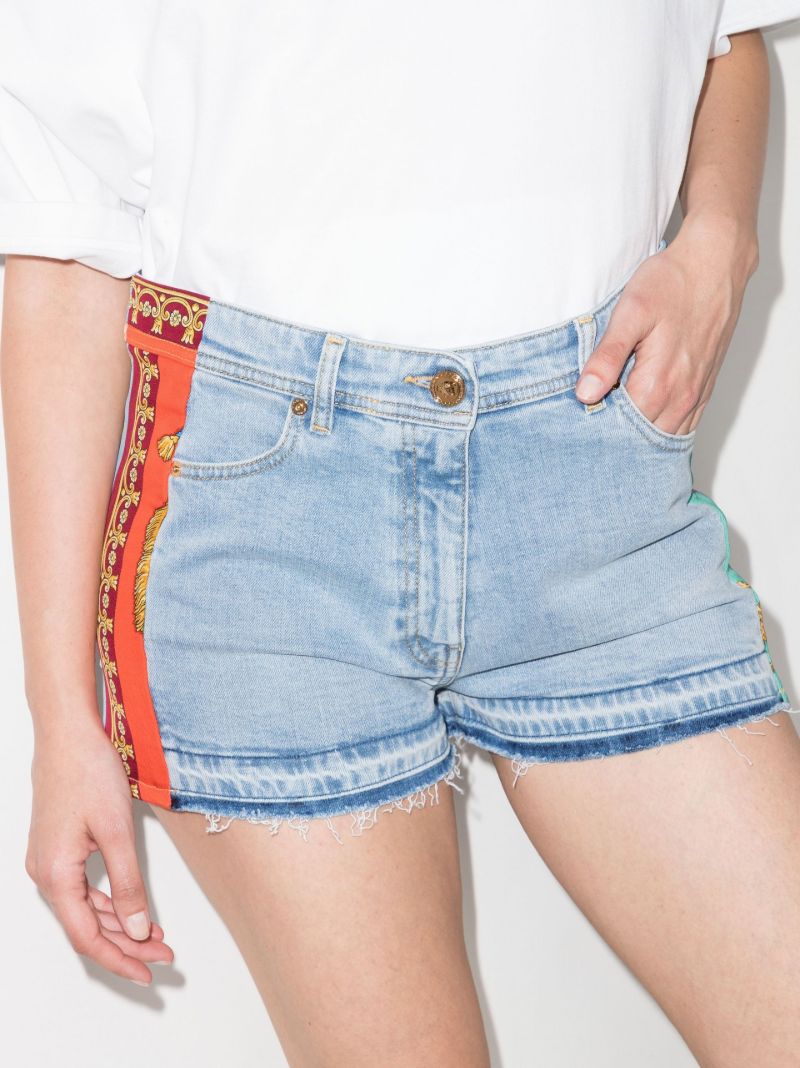 Royal Rebellion Denim Short Shorts