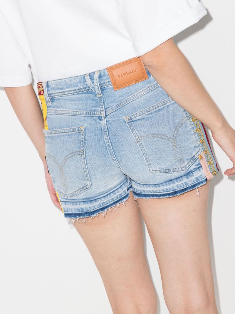 Royal Rebellion Denim Short Shorts