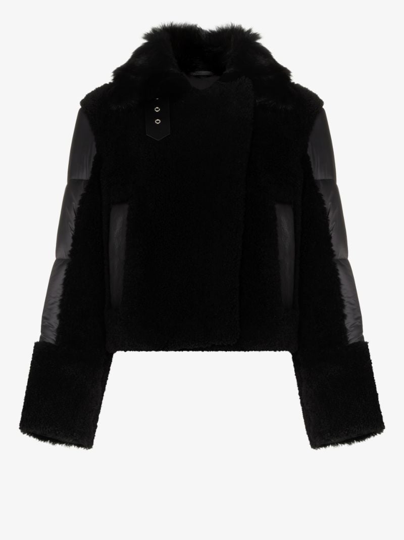 Lena Cropped Shearling Coat