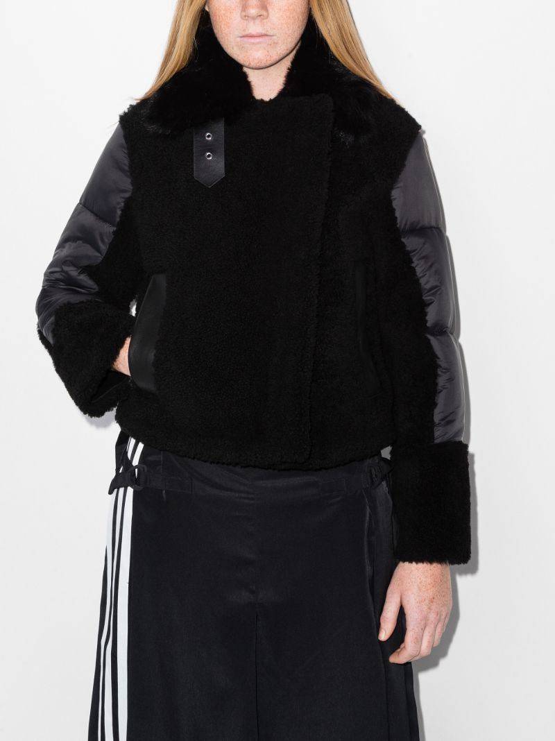 Lena Cropped Shearling Coat