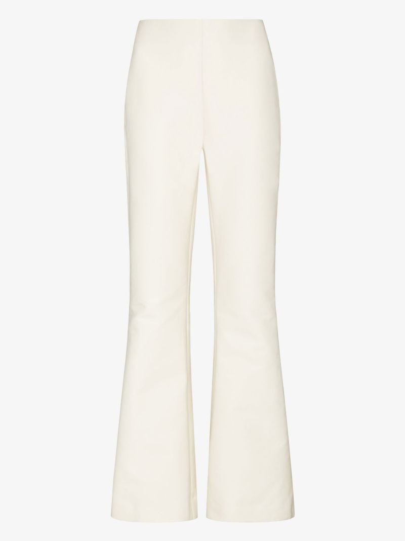 High Waist Flared Trousers