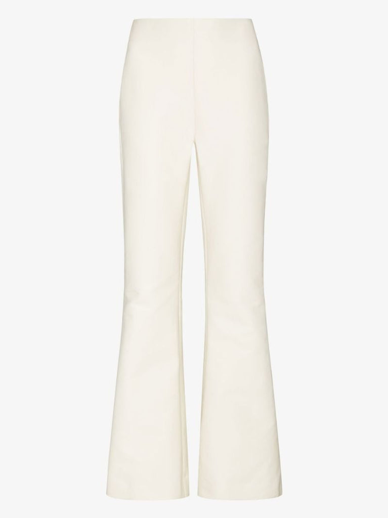 High Waist Flared Trousers