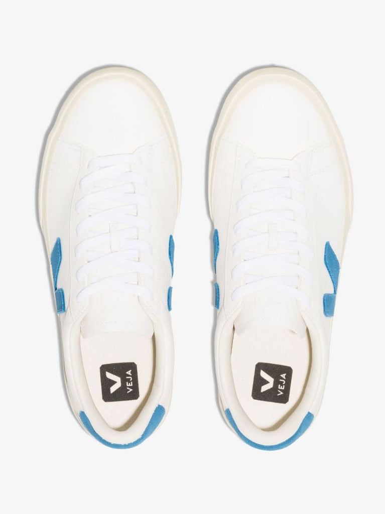 White Campo Leather Low Top Sneakers