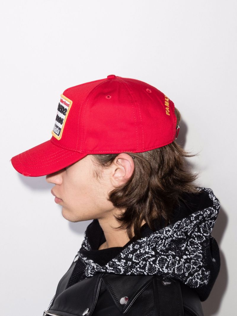 Red Born in Canada Logo Baseball Cap