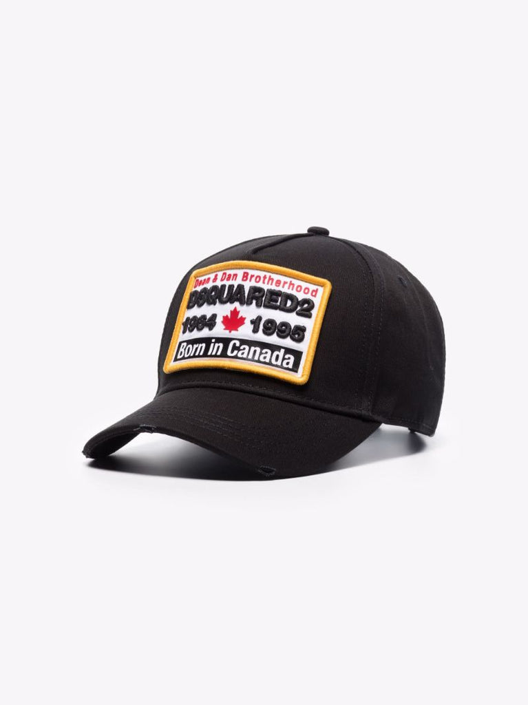 Black Born in Canada Logo Baseball Cap