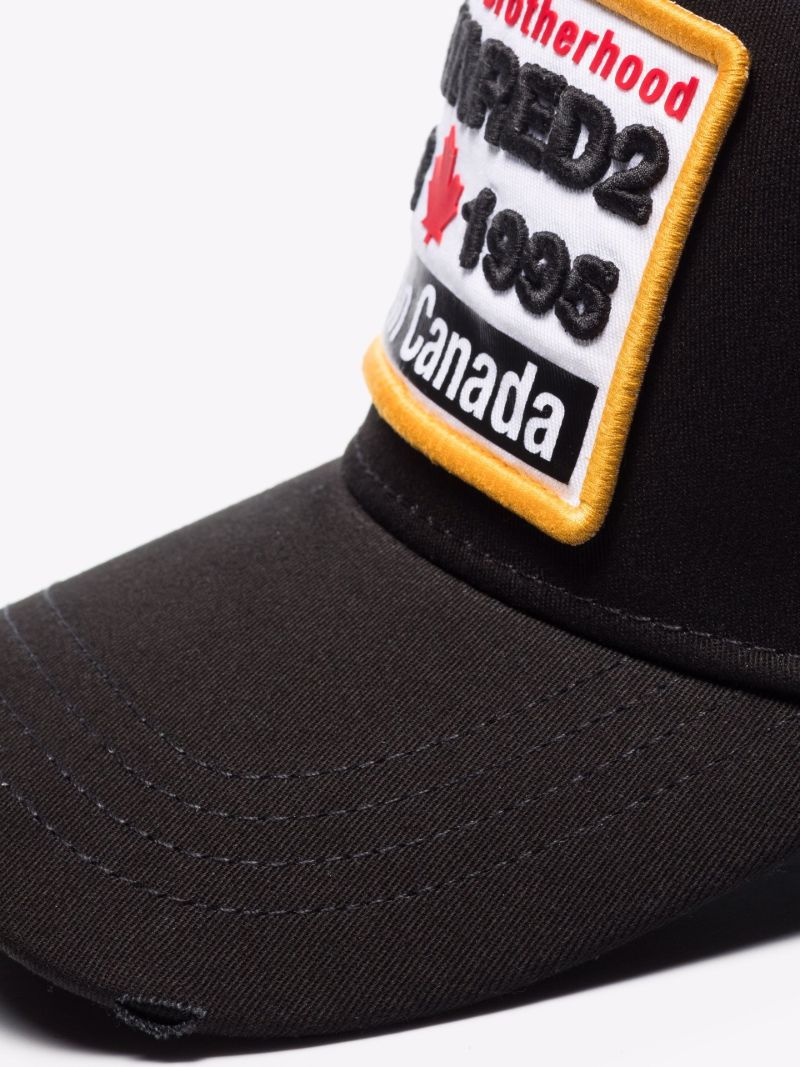 Black Born in Canada Logo Baseball Cap