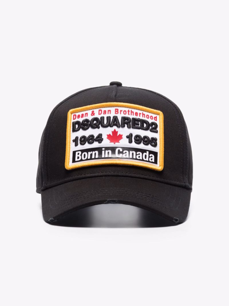 Black Born in Canada Logo Baseball Cap