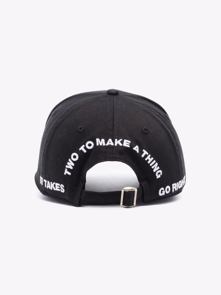 Black Logo Baseball Cap