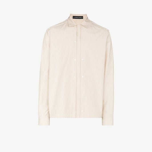 Layered Pinstripe Shirt
