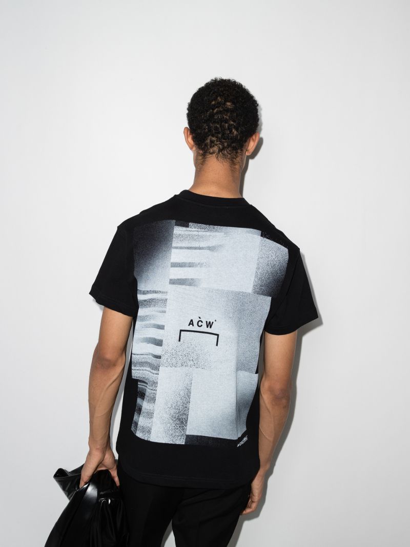 Graphic Back Cotton T-shirt