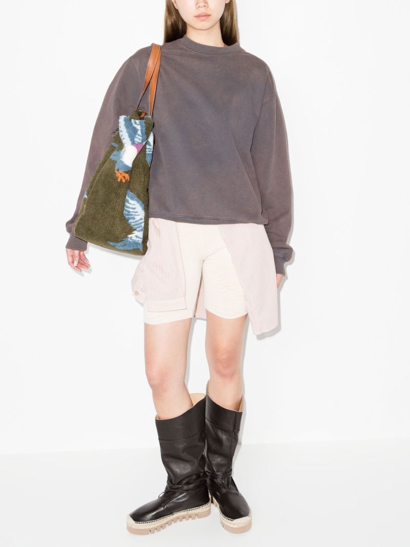 Grey Riffer Cotton Sweatshirt