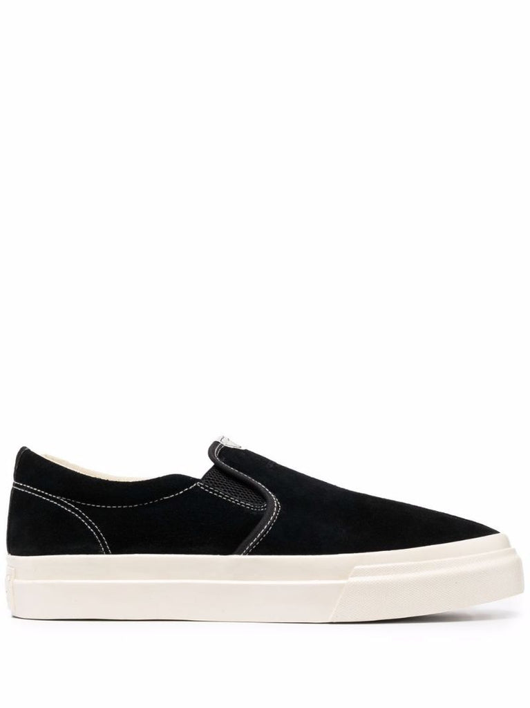 Black Lister Suede Slip-on Sneakers