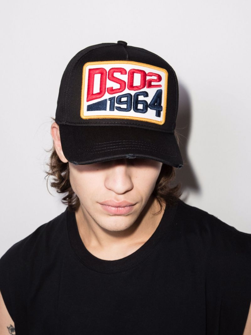 Black 1964 Logo Patch Baseball Cap
