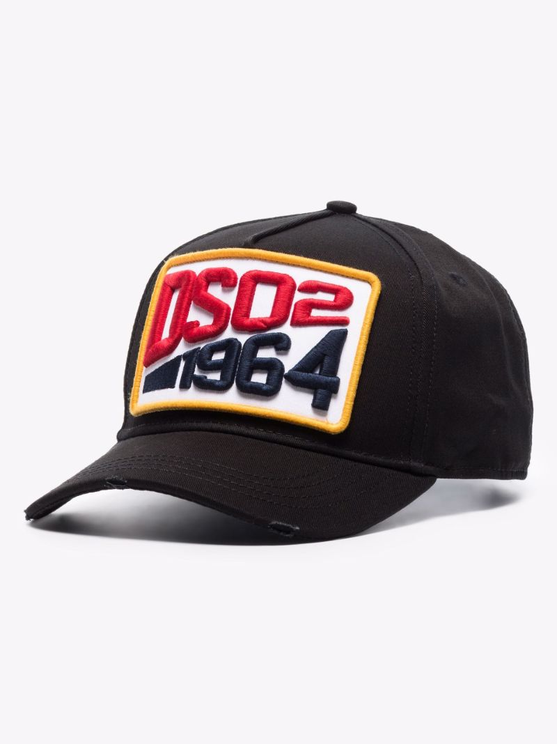 Black 1964 Logo Patch Baseball Cap