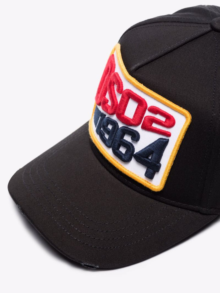 Black 1964 Logo Patch Baseball Cap