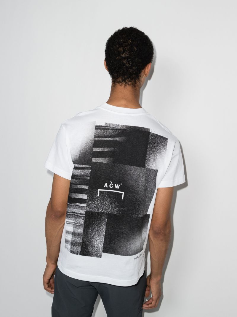 Graphic Back Cotton T-shirt