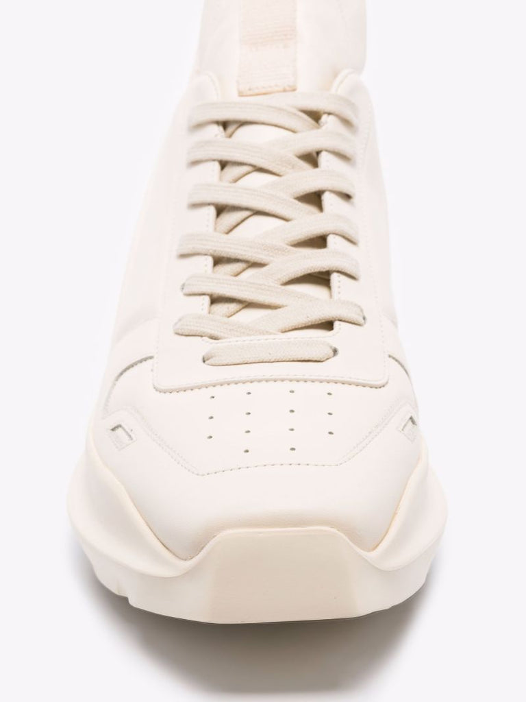 White Gethsemane Runner Leather Sneakers