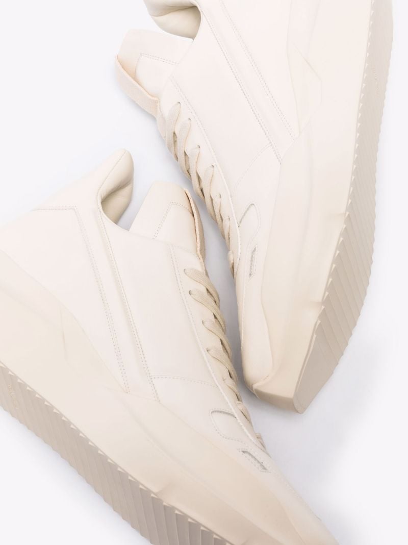 White Gethsemane Runner Leather Sneakers