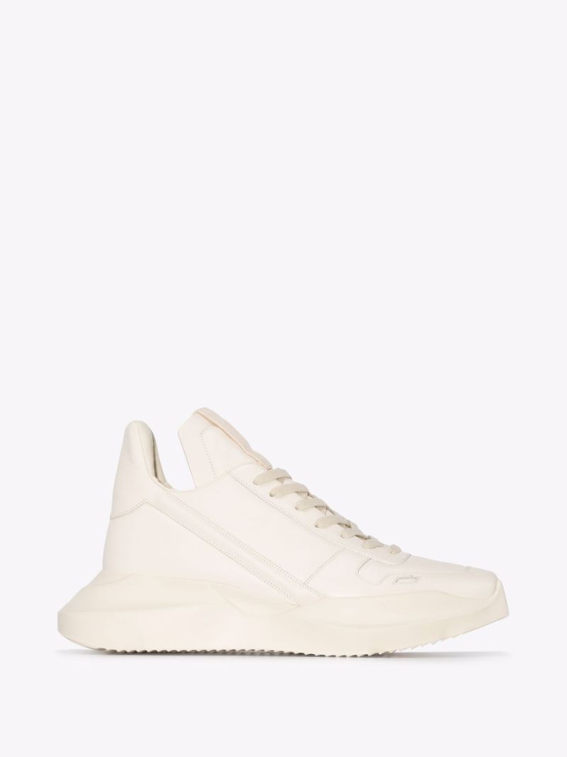 White Gethsemane Runner Leather Sneakers