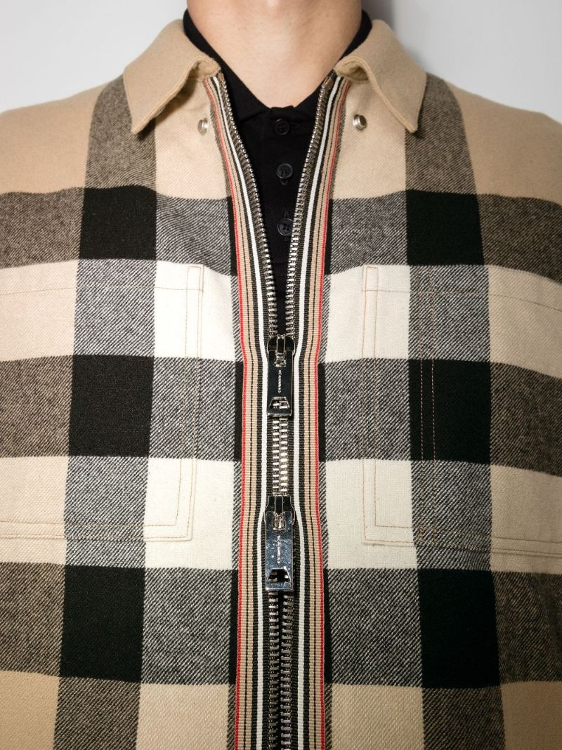 Hague Check Wool Shirt Jacket