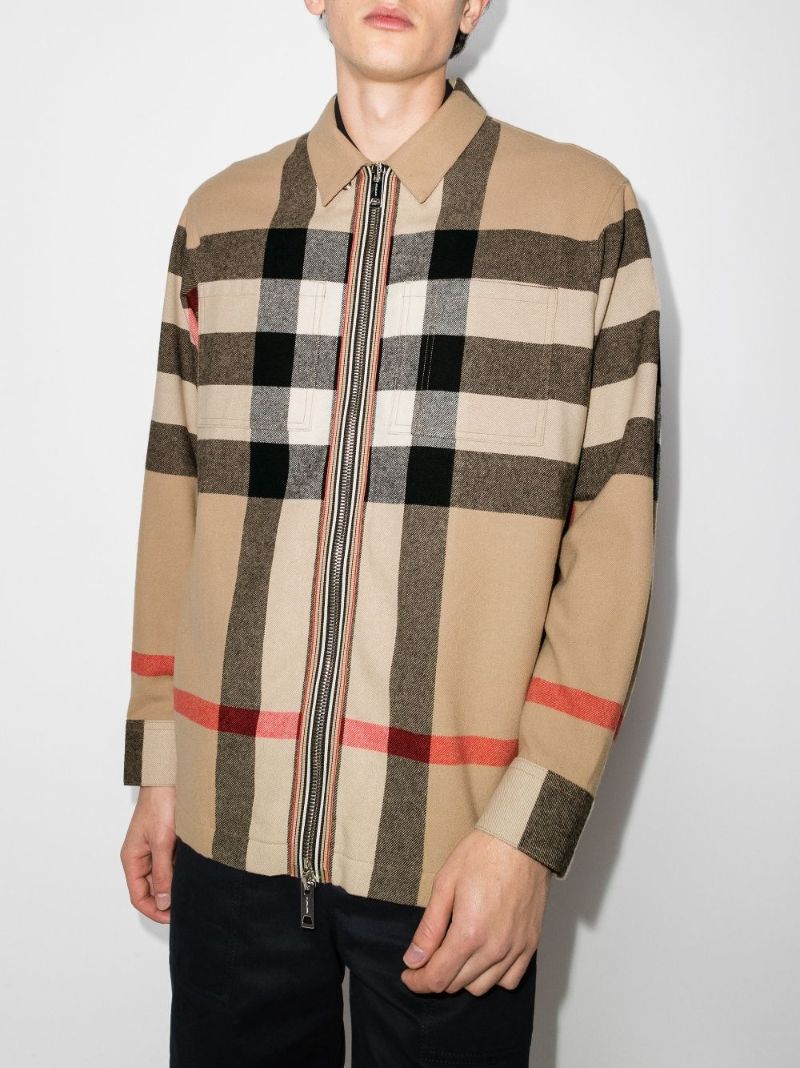 Hague Check Wool Shirt Jacket