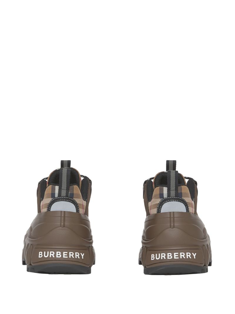 Brown Arthur Low-top Canvas Sneakers