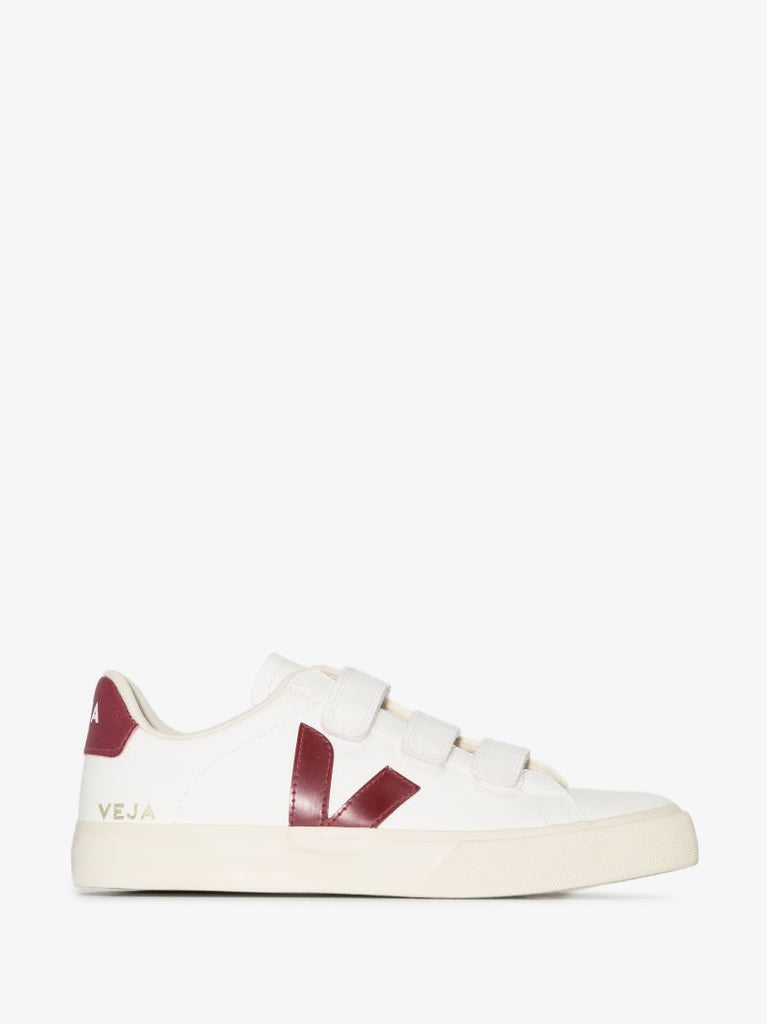 White Recife Leather Sneakers