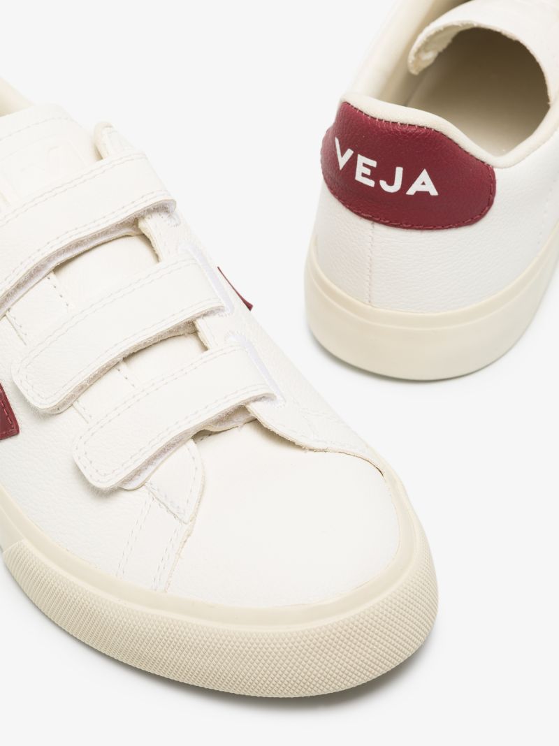 White Recife Leather Sneakers