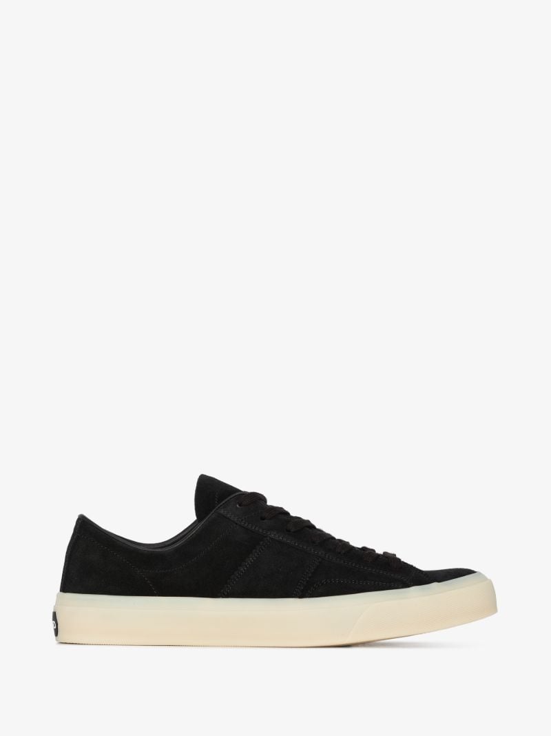 Black Cambridge Suede Low Top Sneakers