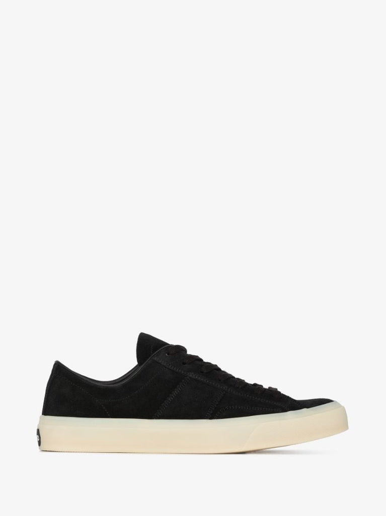 Black Cambridge Suede Low Top Sneakers