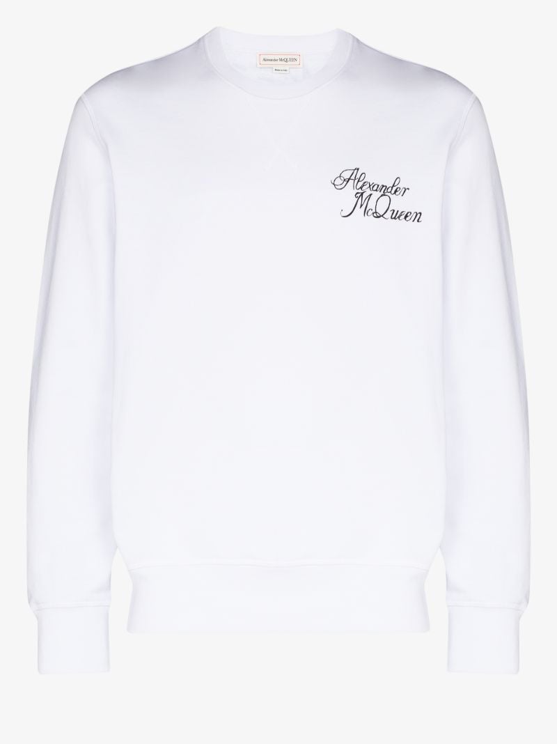 Back Print Cotton Sweatshirt
