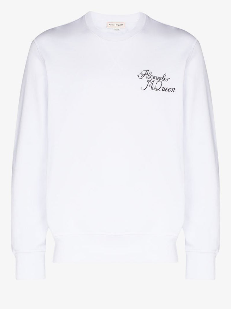 Back Print Cotton Sweatshirt