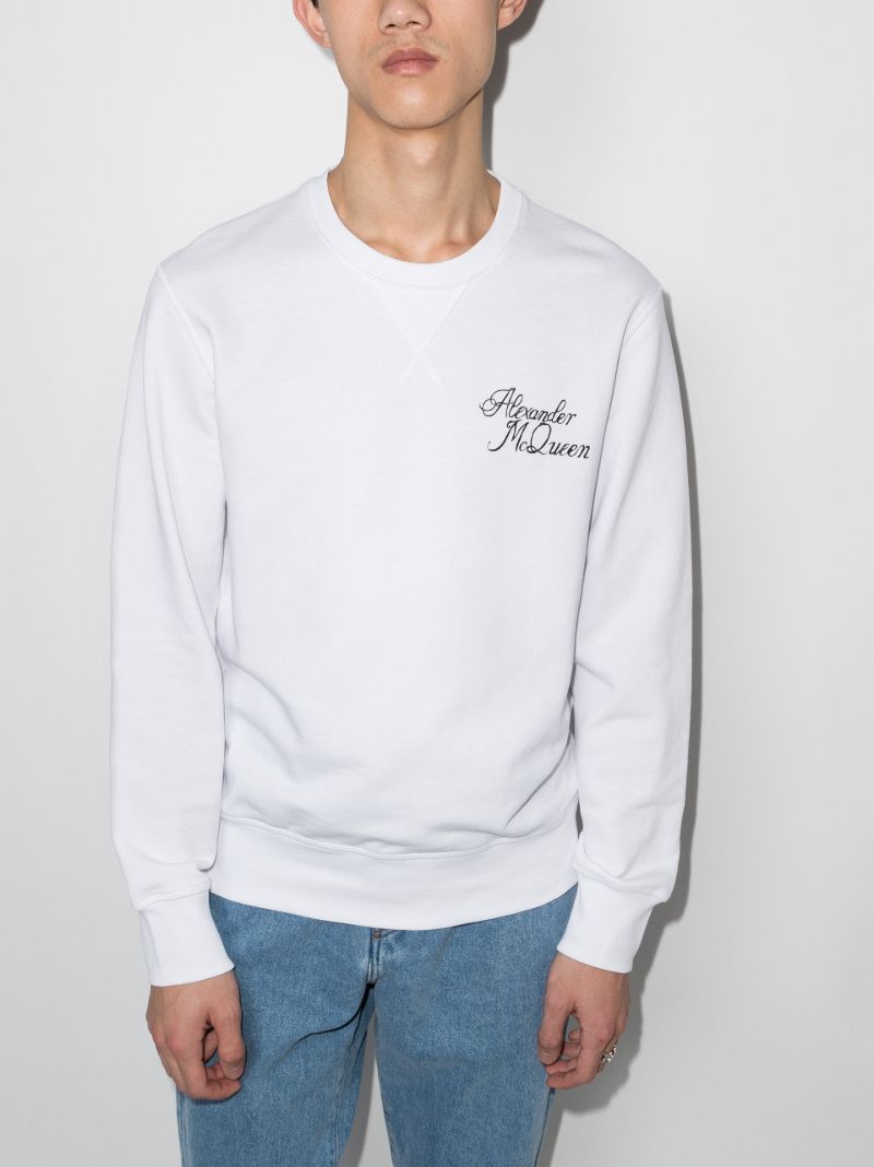 Back Print Cotton Sweatshirt